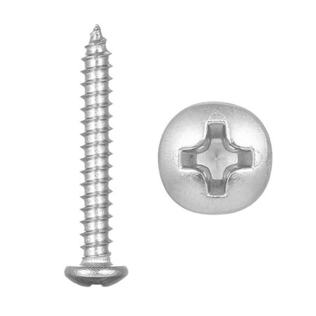 

A2 DIN7981 #6 3.5mm 304 Stainless Steel Screw Countersunk Self Tapping Wood Screws 3.5mm*25mm