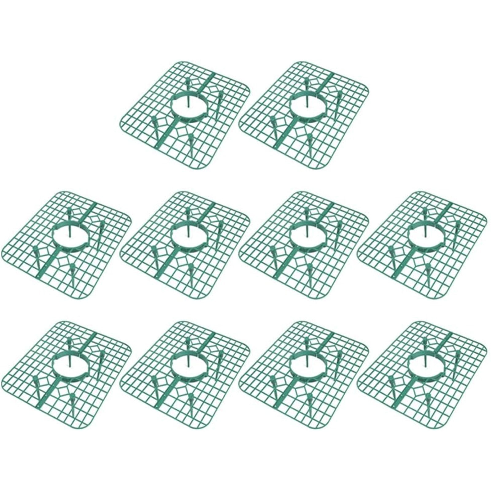 10 Packs Square Strawberry Supports-Strawberry Growing Racks- Plant Support Strawberry Stand Holder Growing Frame Keep Berries Clean