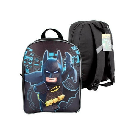 Batman Lego Movie Backpack School Book Bag Boys Superhero 15 5 Large Bookbag