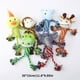 thumbnail image 2 of Plush Dog Chew Toy, Durable Squeaky Dog Toys Cute Rope Animal Dog Toy With Rope, 2 of 4