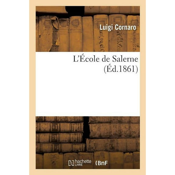 L'École de Salerne (Paperback)