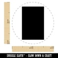 thumbnail image 2 of Rectangle Solid Self-Inking Rubber Stamp Ink Stamper - Green Ink - Mini 1/2 Inch, 2 of 7