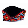 thumbnail image 3 of Native Inspired Diamond Pattern Czech Glass Seed Beaded Coin Purse Zipper Pouch - Womens Fashion Handmade Bags Tribal Travel Accessories, 3 of 3