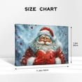 thumbnail image 4 of 8x12 inch Decorative Paintings On The Wall Santa Claus & Hearts,Living Room,Bedroom Festival Decor Accessory,Family Living Room,Kid Room,Cafe,Man Cave Decoration Wall Art Canvas Prints Gift, 4 of 6