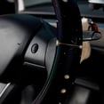 thumbnail image 5 of Virgo Constellation 14.5 Inch Printing PVC Leather Car Wheel Covers Steering Wheel Covers Auto Accessories, 5 of 6