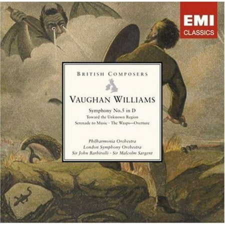 VAUGHAN WILLIAMS: SYMPHONY NO. 5; TOWARD THE UNKNOWN REGION; SERENADE TO MUSIC; THE WASPS (Vaughan Williams Symphonies Best Recordings)