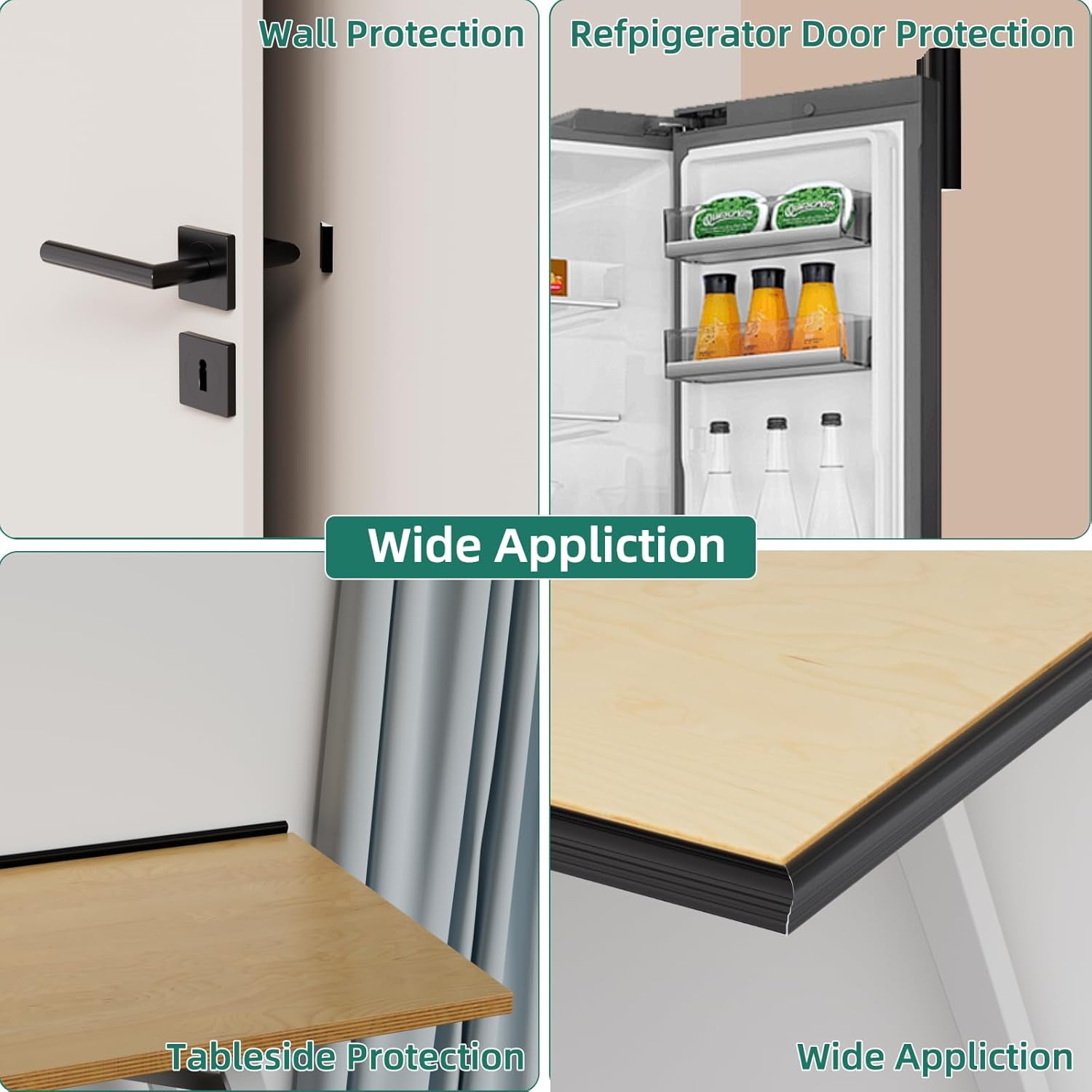 Weather Stripping Door Seal Strip, 49 FT Wedge Window Seal, Winter Insulation Weatherproof Foam Tape, Soundproof Noise Reduction Light Blocker for Exterior Door Frame & Door Gap Filler