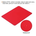 thumbnail image 4 of Unique Bargains 12'x9' Silicone Mat, 2 Pack Resin Casting Crafts Pad Non-Slip Nonstick Sheets Protector, Red, 4 of 6