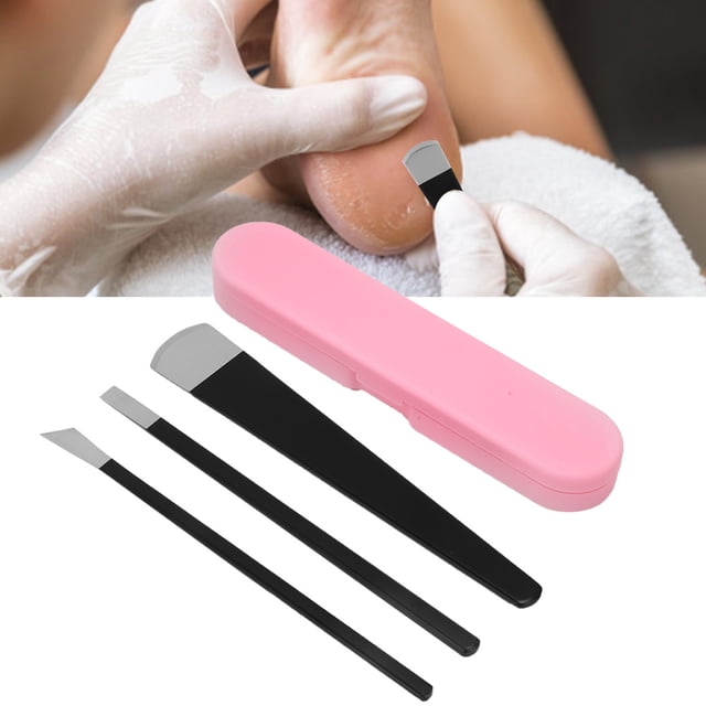 Removedor De Callos De Pies, Cuchillo De Pedicura Duradero De 3 Piezas, Para Uso Profesional Uso Individual