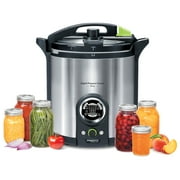 Presto Precise 02152 17 Qt Stainless Steel Electric Pressure Canner, Silver