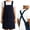 Dark Blue, variant on DOVACKA Lightweight Cotton Denim Cross Back Apron with Front Pocket, Durable & Stain-Resistant