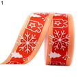 thumbnail image 2 of Happy Date Christmas Ribbon for Gifts, Grosgrain Satin Fabric Ribbon Set for Xmas Gift Wrapping, Hair Bows Making, Craft Sewing, 2 of 8