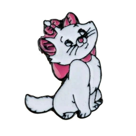 Aristocats Cat Marie 1 Inch Tall Enamel Metal Pin