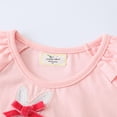 thumbnail image 5 of Godderr Toddler Girl Princess Dress Cotton Long-Sleeved Dresses Mesh Dresses Spelling Color Dress, 5 of 5