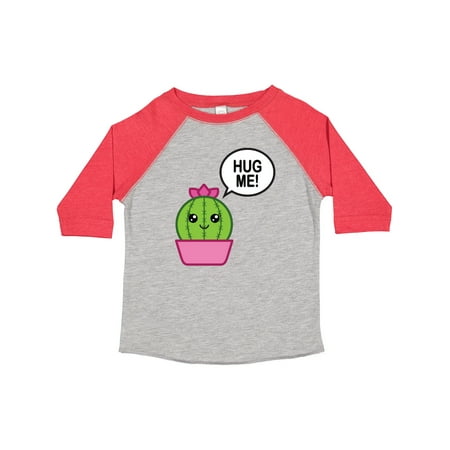 

Inktastic Hug Me with Little Cactus Gift Toddler Toddler Girl T-Shirt