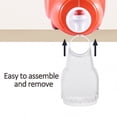 thumbnail image 2 of QualitChoice Ensemble de Détergent Étanche de 10 Pcs, Support, Distributeur de Lessive, Simple et Durable, Nettoyage Facile, Rangement Facile, Comptoir Blanc, 2 of 6