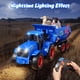 thumbnail image 5 of Set de Juguete Tractor RC Funwee con Luz y Sonido para Niños, Carro de Granja Azul, 5 of 7