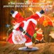 thumbnail image 4 of Navidad eléctrica Adorno de muñeca de Papá Noel Canto Baile Juguetes de Navidad Navidad Hogar Decoración de vacaciones Niños Música linda Juguete de regalo para niños JAMW Sencillez, 4 of 5