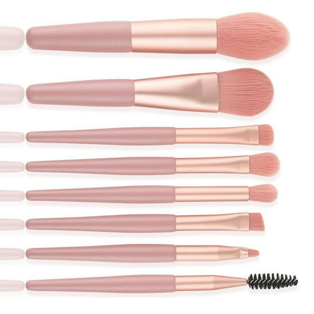 Ensemble de Brosses Cosmétiques, Mini Brosse Cosmétique Compacte pour Usage Quotidien