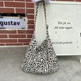 thumbnail image 3 of Hsqqdc Leopard Tote Bag Animal Print Large Capacity Hobo Shoulder Handbag for Daily Commuter Work Travel, 3 of 7