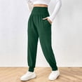 thumbnail image 5 of Lmueinov Leggings with Pockets for Women High Waisted Tummy Control Yoga Pants Elastic Wide Waistband Casual Joggers for Daily Workout Loungewear S-3XL, 5 of 7