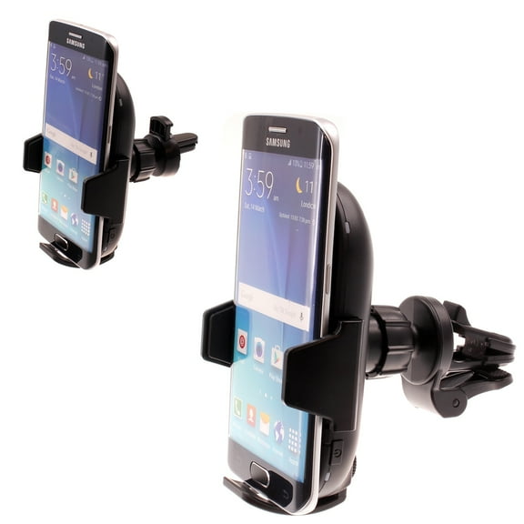 Air Vent Car Wireless Charger Mount for Samsung Galaxy S25/Ultra/Plus - Holder Fast Charge Cradle Dock Auto Sensor