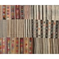 thumbnail image 1 of Ahgly Company Indoor Rectangle Contemporary Light French Beige Brown Patchwork Area Rugs, 8' x 12', 1 of 6