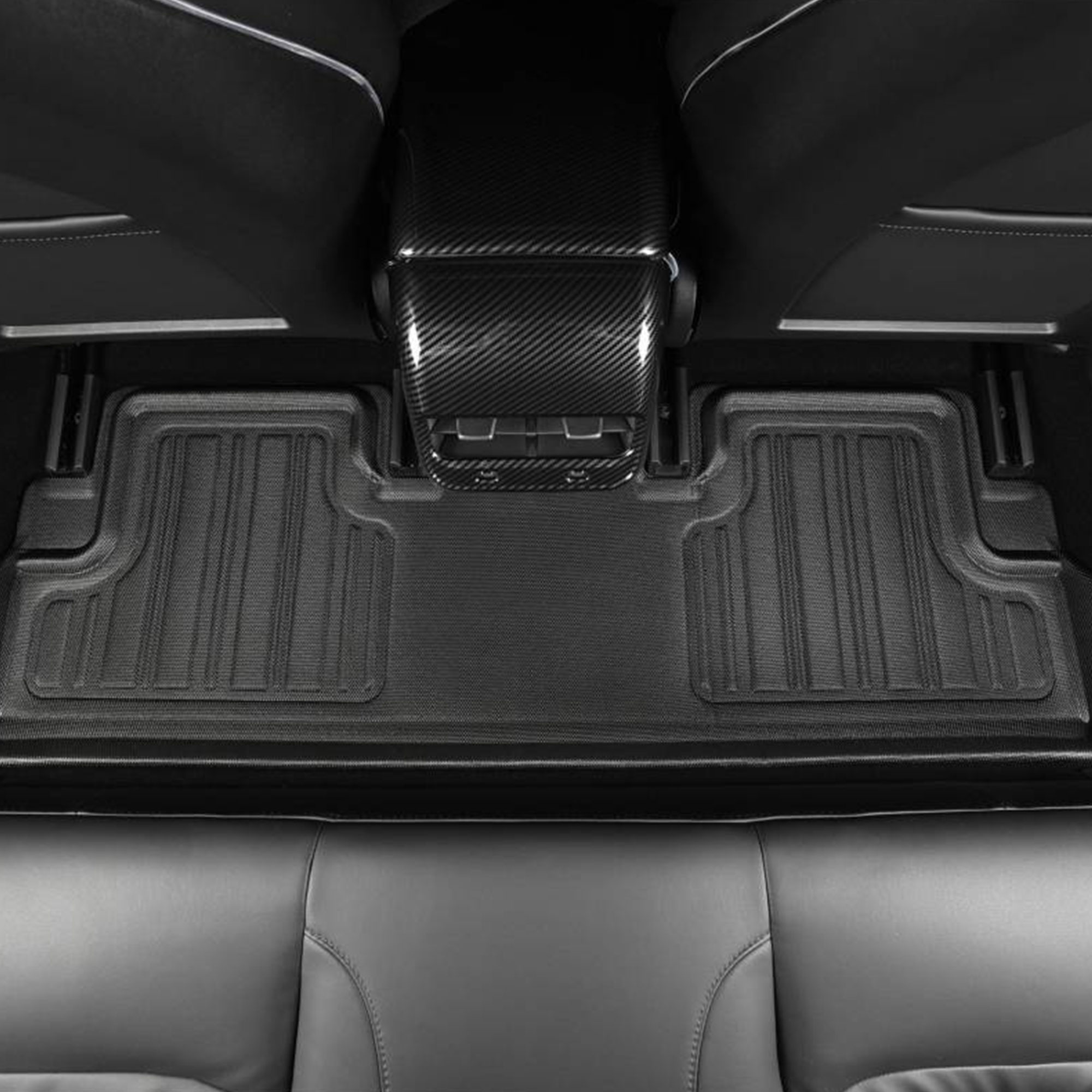 3D MAXpider Custom Fit Elitect Floor Mat (Black) for Tesla Model Y  2021-2022 Complete Set