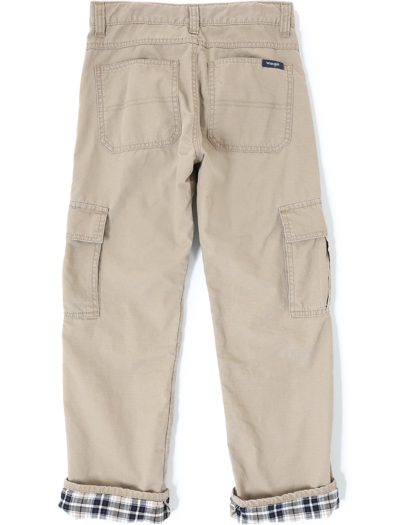 boys lined cargo pants