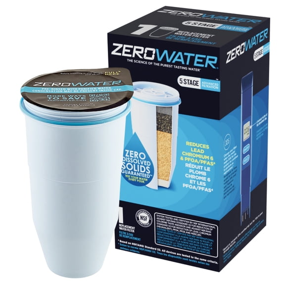 ZeroWater 5-stage water filter replacement - 1 pack