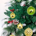 thumbnail image 5 of YHAJDS 44PCS Christmas Ball Ornaments 1.18/2.36in Shatterproof Xmas Bulbs Christmas Ornaments Set Xmas Tree Balls Hanging Balls for Wedding Holiday Halloween Party Decor Christmas Wreath Ornaments, 5 of 5