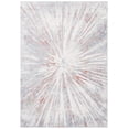thumbnail image 2 of SAFAVIEH Amelia Caelie Abstract Area Rug, Gray/Rust, 9' x 12', 2 of 11