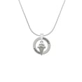 thumbnail image 2 of Delight Jewelry Silvertone Ice Cream Cone Hockey Ring Charm Necklace, 18", 2 of 4
