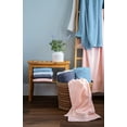thumbnail image 3 of Simpli-Magic 8-Pc Bath Towel Set Cotton Diamond Waffle Towels for Bathroom, Blue, 3 of 10