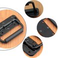 thumbnail image 4 of Stainless Steel Pull Handles Box Handle Lifting Tool Box Spring Folding Handle Stainless Steel Case Handle Spring Pull Handles Stainless Steel Folding, 4 of 5