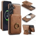 thumbnail image 1 of Funda para teléfono Oidealo Galaxy S25 FE con cartera magnética y RFID, 1 of 7