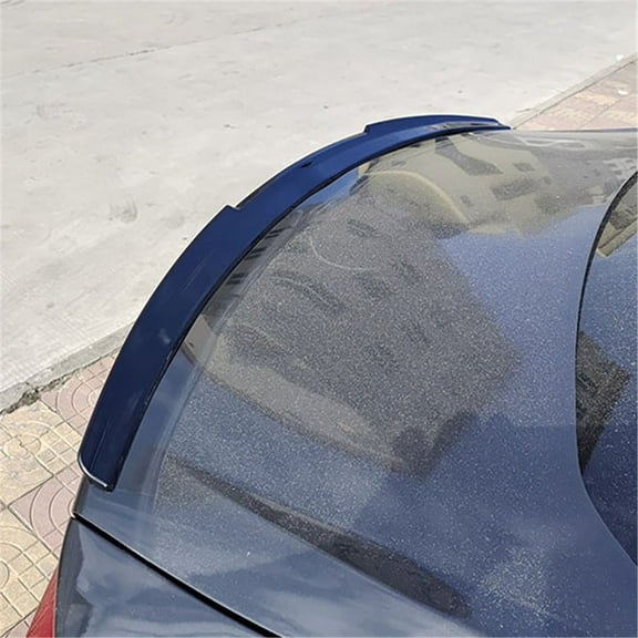 Acaigel Carbon Fiber Color Car Rear Roof Lip Spoiler Lip Wing Tail Trunk Spoiler Styling