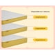 thumbnail image 5 of Colchón Nooz Original 24cm Matrimonial Memory Foam Blanco, 5 of 9