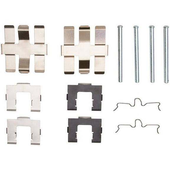 Rear Brake Hardware Kit - Compatible with 2006 - 2007 Subaru Impreza WRX