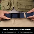 thumbnail image 6 of Amaopus 2 Pack Belts for men, Nylon Web Work Belt with Automatic Buckle, Adjustable for Jeans, Pants, Golf, and Everyday Use, 6 of 7