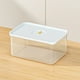 thumbnail image 1 of Contenedor de Almacenamiento para Refrigerador con Tapa | Recipiente Hermético de Plástico Apto para Uso Alimentario de 780 Ml con Divisor | Apto para Congelador, Apilable y Transparente. Organizador, 1 of 6