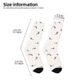 thumbnail image 2 of Goofa Dachshund Dog Puppy Pattern Children's Crew Socks, Kids' Daily Wear and Sports Socks, Breathable Socks, Sports Socks, Moisture-Wicking Socks for Children, 2 of 6