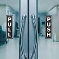 thumbnail image 4 of 3 Pairs Sliding Door Logo Sticker Emblems Stickers Pull Push Office Sign Removable Pvc, 4 of 6