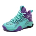 thumbnail image 3 of Zapatillas de baloncesto ligeras antideslizantes para niños, zapatillas deportivas Unisex para niñas, baloncesto de entrenamiento para niños al aire libre, nueva marca de alta calidad, 3 of 5
