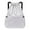 Gray, variant on Football Backpack Volleyball Bag, Wide Shoulder Strap Drawstring Backpack Water Resistant Sports Gym Back BagSoccer Bags, with Mesh Pockets and Built-in Zipper Pocket Draw String Basketball Bag