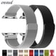 thumbnail image 2 of Milanese looprem För apple Watch band 44mm 40mm 45mm 49mm 41mm 38mm 42mm 44 mm Armband iwatch Series 9 3 6 5 SE 7 8 Ultra 2 Rose gold Rose gold, 2 of 5