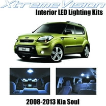 XtremeVision Interior LED for Kia Soul 2008-2013 4 Pieces Cool White Interior LED Kit   Installation Tool