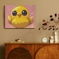 thumbnail image 4 of Fcxzi Yellow Bird Wall Decor for Bedroom Kitchen Art Ready to Hang Room Home Decor 16x12in, 4 of 6