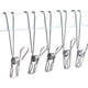thumbnail image 3 of Ganchos para pinzas de ropa de acero inoxidable NQ juego de 30 pinzas de 9 cm, 3 of 5