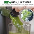 thumbnail image 3 of Celiberry Cold Press Juicer Machines & Kitchen Appliance, Wide Chute Slow Masticating Juicer For Whole Fruits, High-Yield Nutrient Blender Alternative, Easy To Clean & Anti-Clog Design, 3 of 11